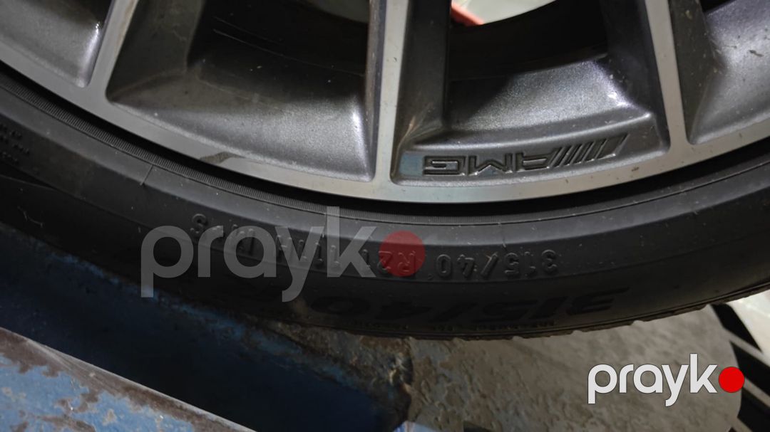 Mercedes Benz 2024 təkərləri 285/40 R21 — Ehtiyat hissələri və aksesuarlar, Bakı (4)