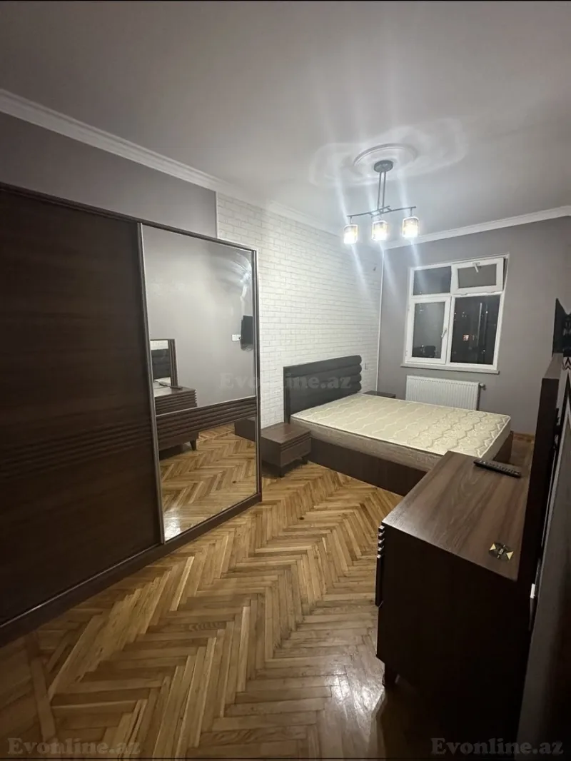 Kirayə verilir 2 otaqlı Mənzil Köhnə tikili 50 m² Bakı, Nəsimi r., Memar Əcəmi m — Mənzil, Bakı (3)