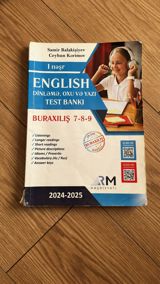 Məhsul: “English Dinləmə, Oxu və Yazı Test Bankı” – I nəşr — Əkbər