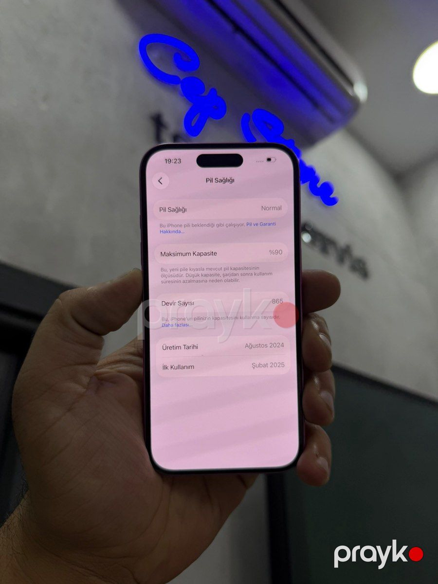 Apple iPhone 16 Pink 256GB/8GB — Smartfonlar, Bakı (3)
