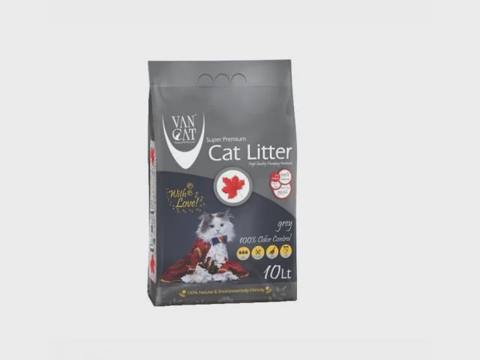 Van Cat topalaşan pişik qumu «İdeal topalar», 10 l — Kediler