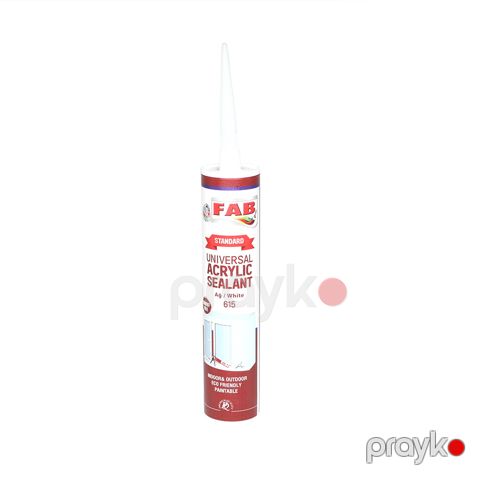 Fab 615 akrilik montaj yapışdırıcısı 310 ml ağ — Bakı