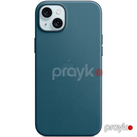 iPhone 15 Plus FineWoven Case with MagSafe (MT4D3ZM) Pacific Blue — Bakı