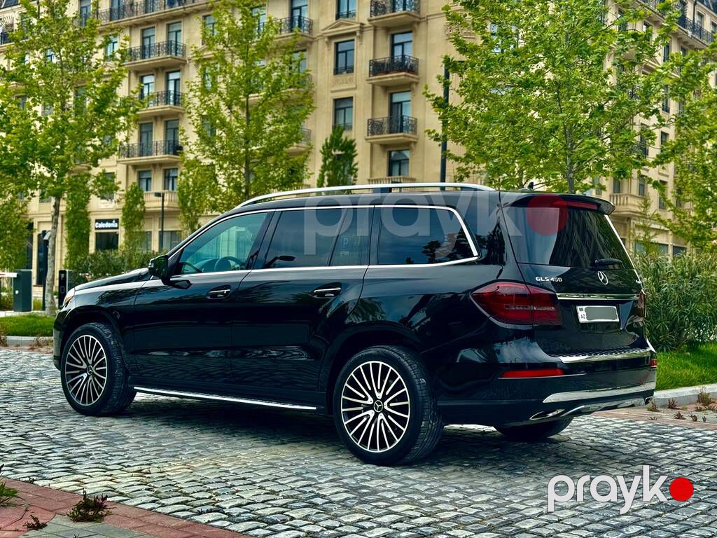 Mercedes GLS 450 4MATIC, 3.0 L, 2017 il, 170 000 km — Avtomobillər, Bakı (6)