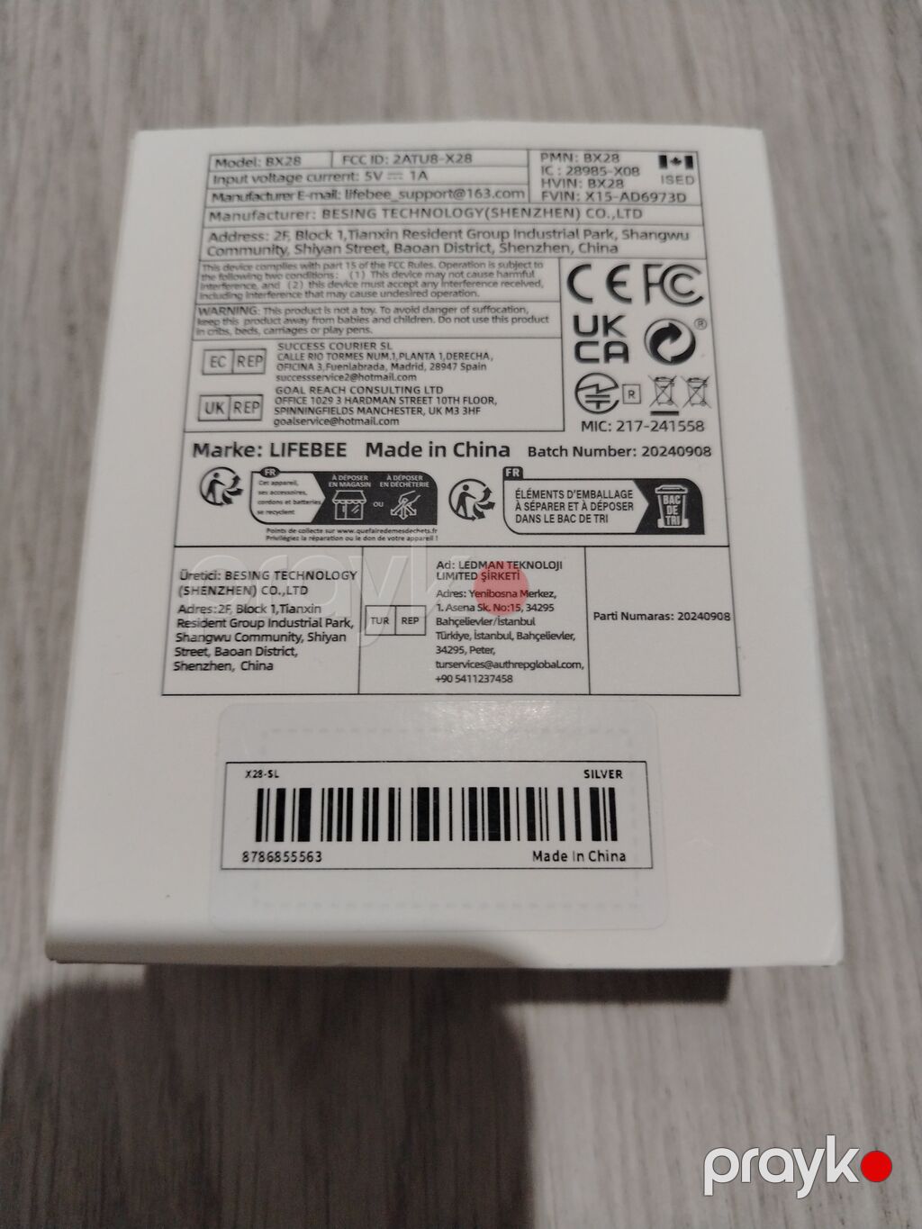 Lıfebee BX28 – idman üçün həqiqi simsiz qulaqlıq - Qulaqarxası asqılı — Qulaqcıqlar, Mehdiabad (8)