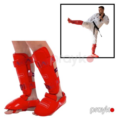 Karate üçün ayaqlıq Aravaza qırmızı, ölçü M - WS2559_M — Bakı