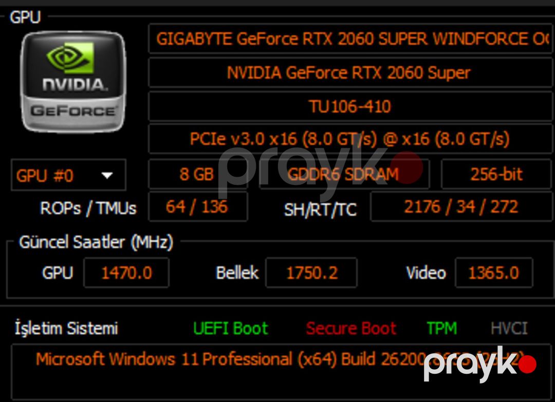 Gıgabyte GeForce RTX 2060 super wındforce oc — Kompüterlər və noutbuklar, Bakı (2)