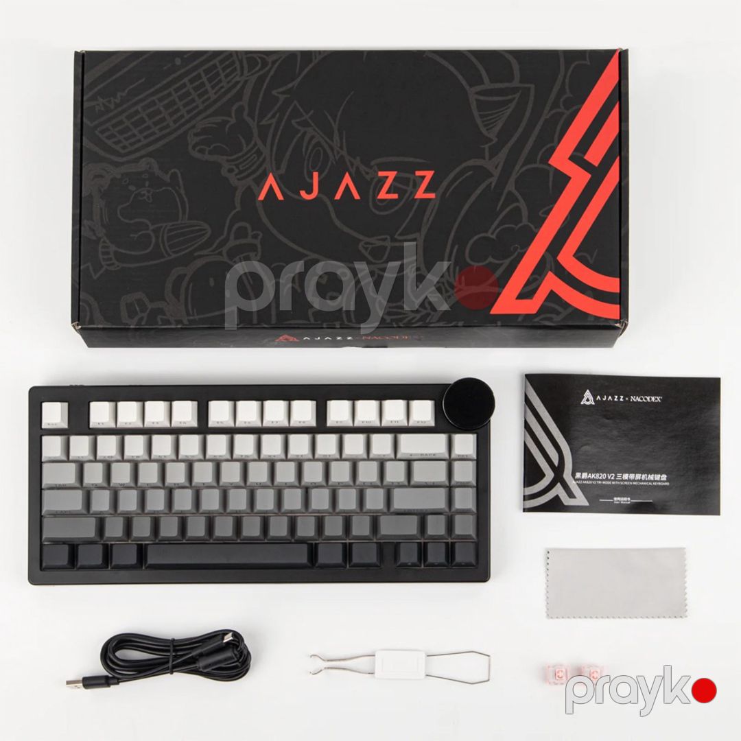 Klaviatura Ajazz AK820 V2 - Grey — Periferik cihazlar, Bakı (8)
