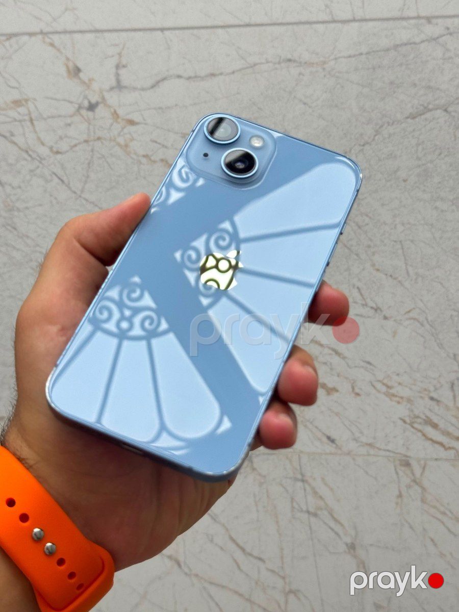 Apple iPhone 14 Blue 128GB/6GB — Smartfonlar, Bakı (3)