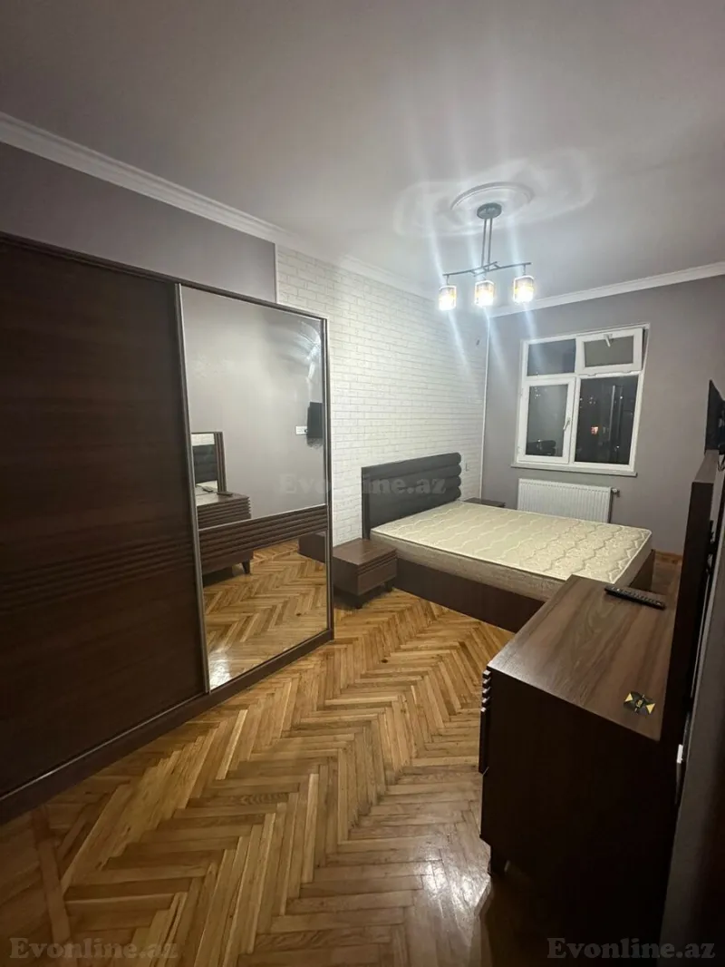 Kirayə verilir 2 otaqlı Mənzil Köhnə tikili 65 m² Bakı, Nəsimi r., Memar Əcəmi m — Mənzil, Bakı (4)