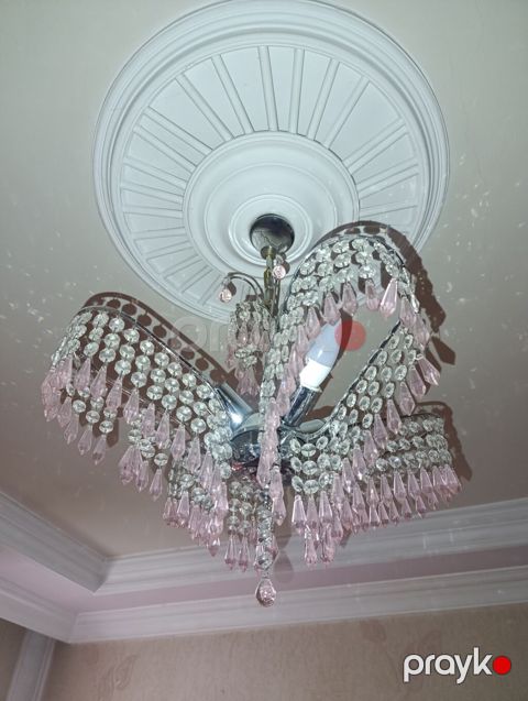Çılçıraq, 4 lampa, Xrustal — Gəncə