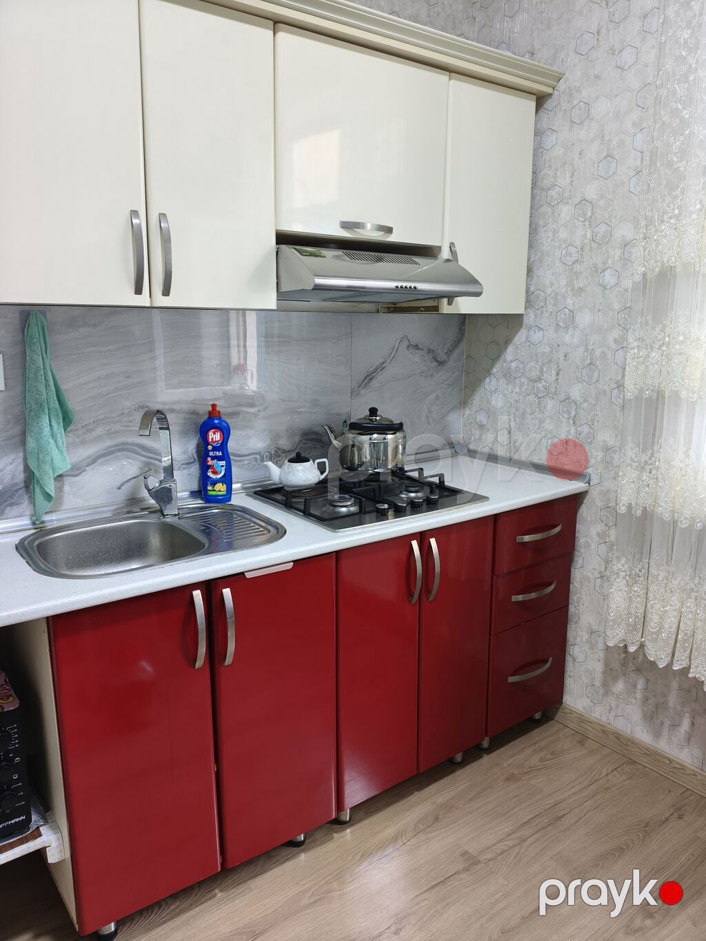 Mətbəx mebeli dəsti hündürlüyü 2.30 uzunluğu 3 metr Qeyd aspirator — Mətbəx mobilyası, Bakı (3)
