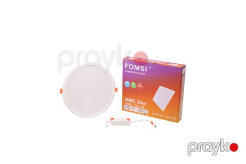 LED 24W 220 mm fomsi r ww