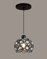 Asma lüstur sparkled metal E27 IP20 C-519 — Omid.az — Lighting