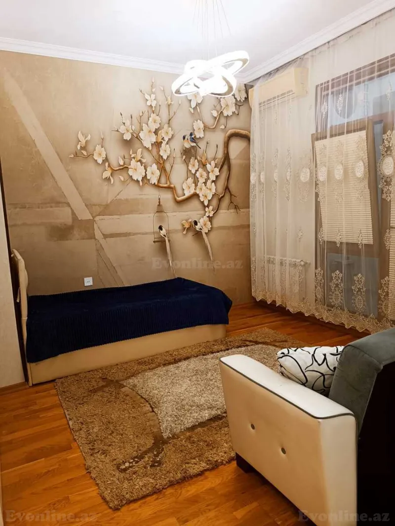 Kirayə verilir 2 otaqlı Mənzil Yeni tikili 55 m² Bakı, Yasamal r., İnşaatçılar m — Mənzil, Bakı (3)