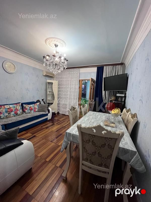 Satılır 2 otaqlı Bina evi menzil (Köhnə tikili), 54 m², 3-cü mikrorayon — Mənzil, Sumqayıt (8)