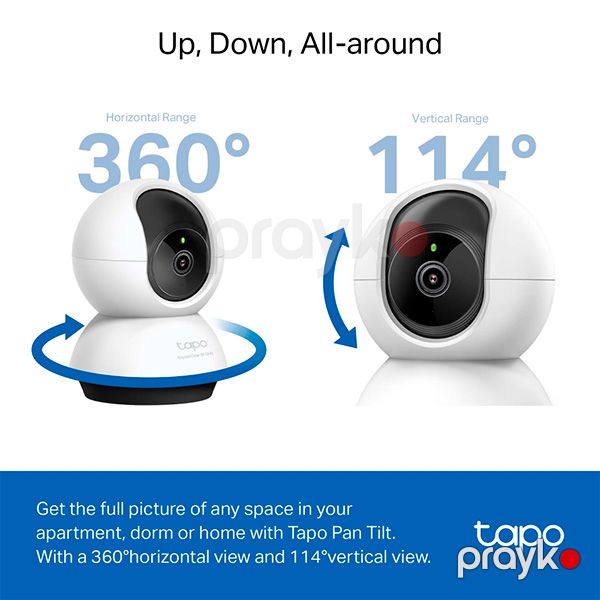 TP-Link Tapo C220 Security Camera Ağ — Mallar, Bakı (4)