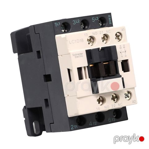 Schneıder kontaktor LC1D18 M7 4KW 18A 1NO + 1NC — Bakı