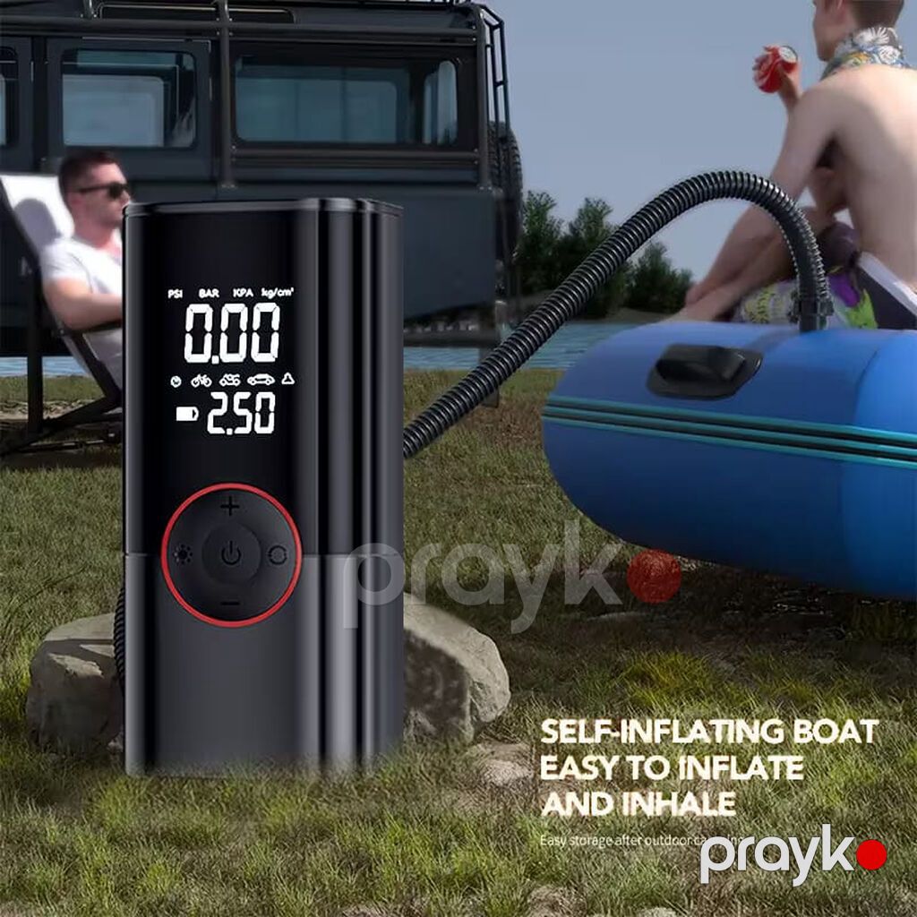 Jkuoo Avtomobil Akkumulyatoru Starteri, 180 PSI Hava Pompası ilə, 5.0 — Avtomobil aləti, Bakı (5)