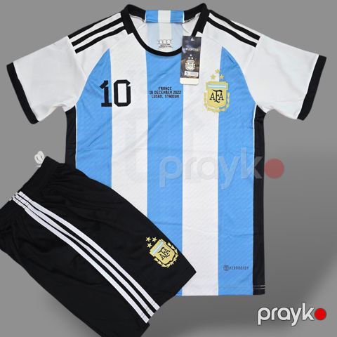 İdman kostyumu azarkeşlər üçün Argentina Messi Retro, ölçü S — Bakı