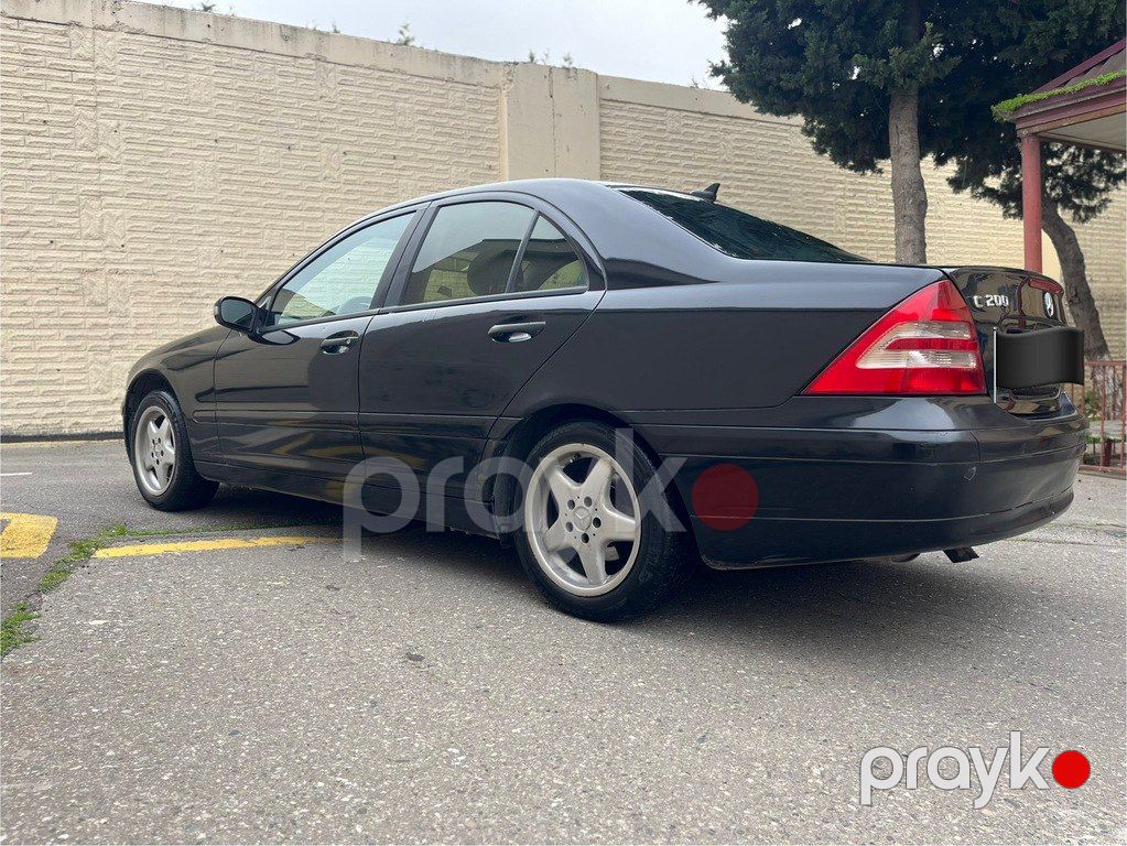 Mercedes C 200, 2.0 L, 2001 il, 345 000 km — Avtomobillər, Bakı (9)