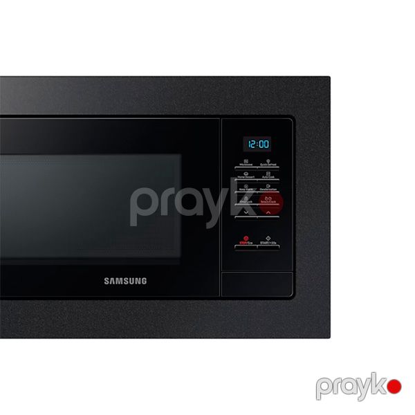 Quraşdırılan mikrodalğalı soba Samsung MS23A7013AB/BW Black — Mallar, Bakı (4)
