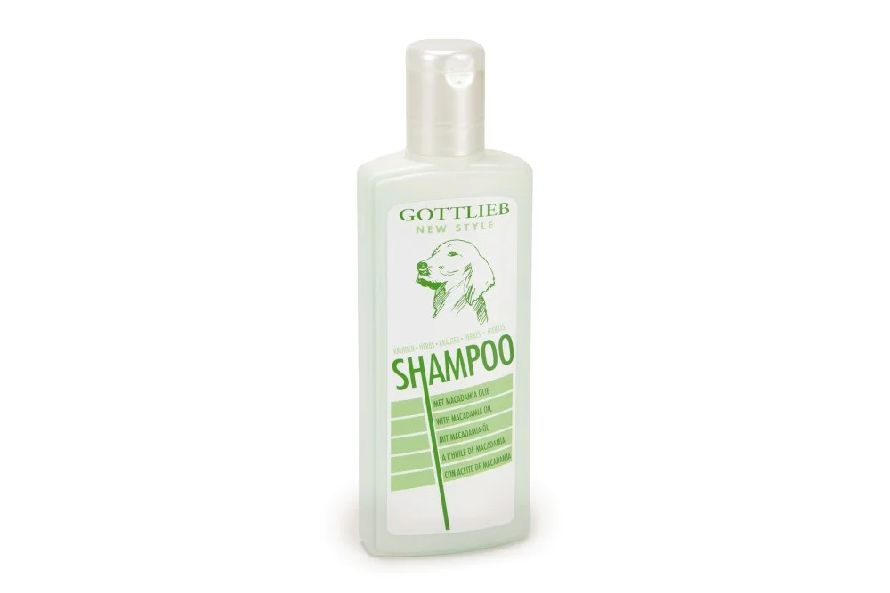 Beeztees Gottlieb Makadamiya Yağı ilə Bitki mənşəli İt Şampunu, 300 ml — Zoo.az — Heyvan malları