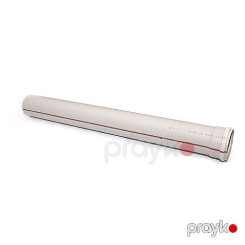 Alfa kanalizasiya borusu (narıncı) 50 - 1,8 MM*0,3 m — Bakı