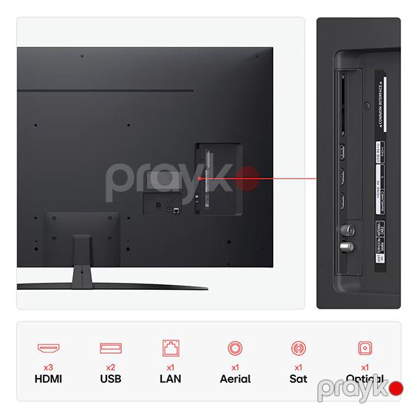 Televizor LG 55NANO81A6A Black — Televizorlar, Bakı (4)