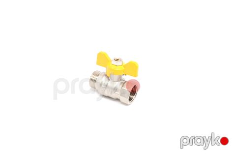 Gülben vintil kəpənək sarı F1/2*M1/2 GN34003 — Bakı