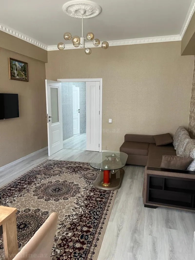 Kirayə verilir 3 otaqlı Mənzil Yeni tikili 110 m² Bakı, Nəsimi r., 28 May m — Şərif — Apartment