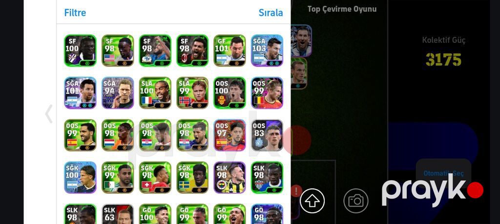 EFootball hesabı – güclü komanda və zəngin kart kolleksiyası - Oyun — Digər, Bakı (2)