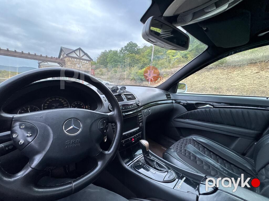 Mercedes E 320, 3.2 L, 2004 il, 260 000 km — Avtomobillər, Quba (5)