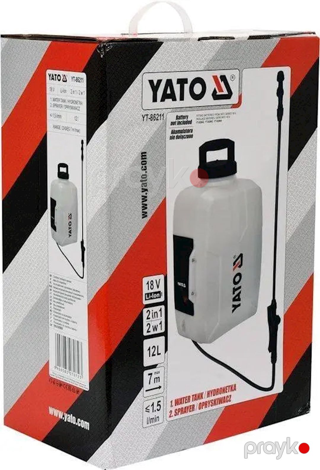 Çiləmə cihazı Yato YT-86211, 12 l — Mallar, Bakı (2)