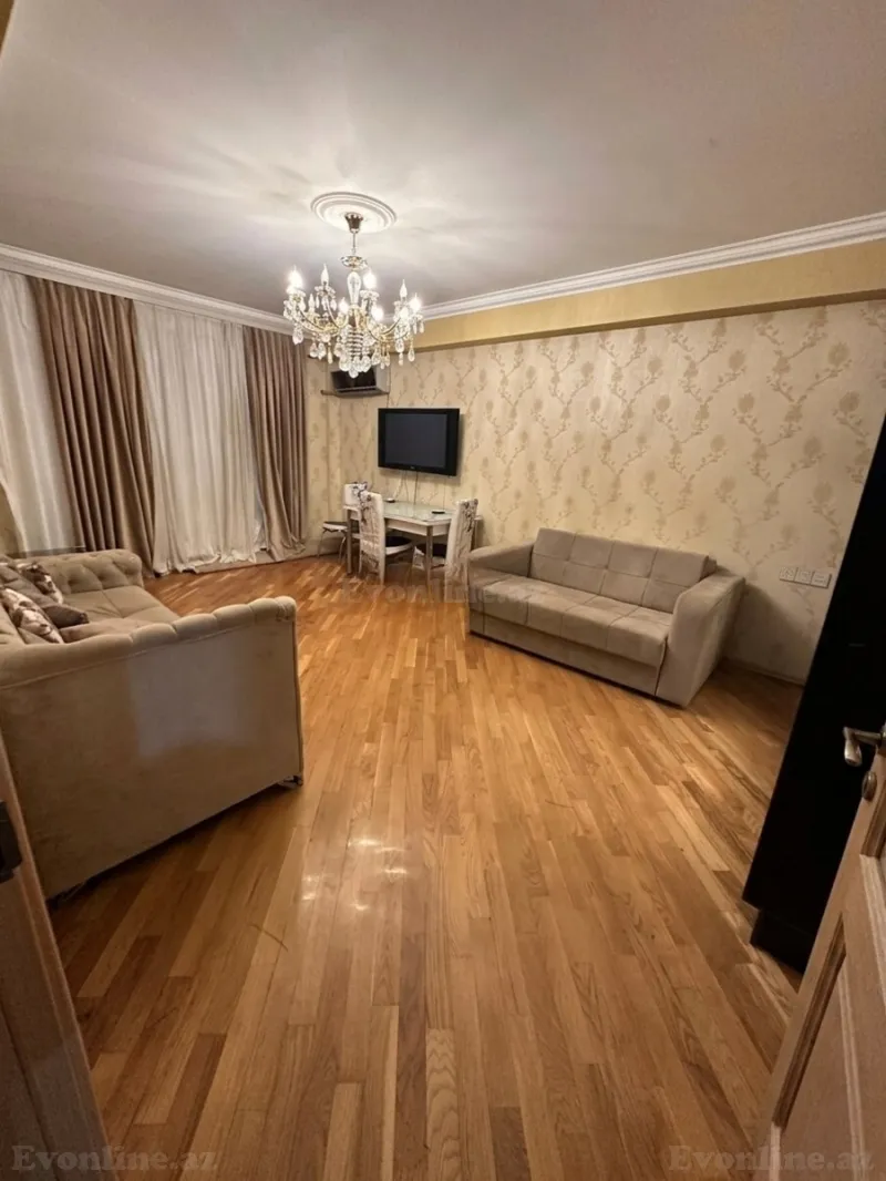 Kirayə verilir 2 otaqlı Mənzil Yeni tikili 90 m² Bakı, Yasamal r., İnşaatçılar m., Yeni Yasamal — Isa — Mənzil