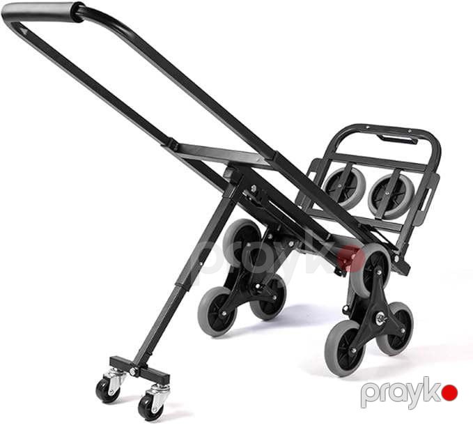 Arabalar Çoxfunksiyalı Əl Arabası 100 kq Metal Qara (38,5 x 46 x 74,5 sm qatlanan, 65,5 x 46 x 110 sm açıq, 10 kq çəki) - 2400000081609_code — Mallar, Bakı (4)