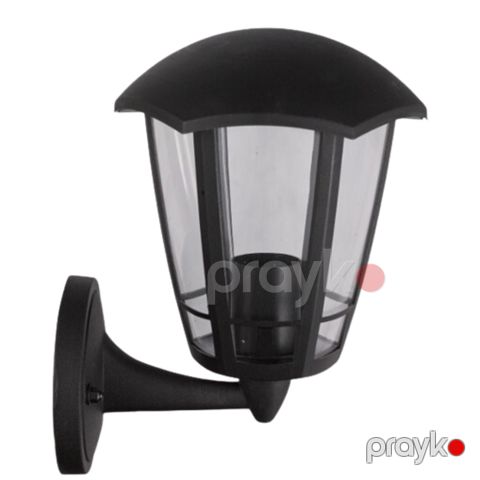 Küçə işığı fomsi 1*E27 qara 1006BD