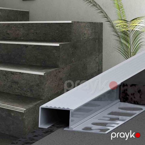 402 pilləkən kantı aliminium 12 mm x 2,5 m — Omid.az — Təmir və tikinti