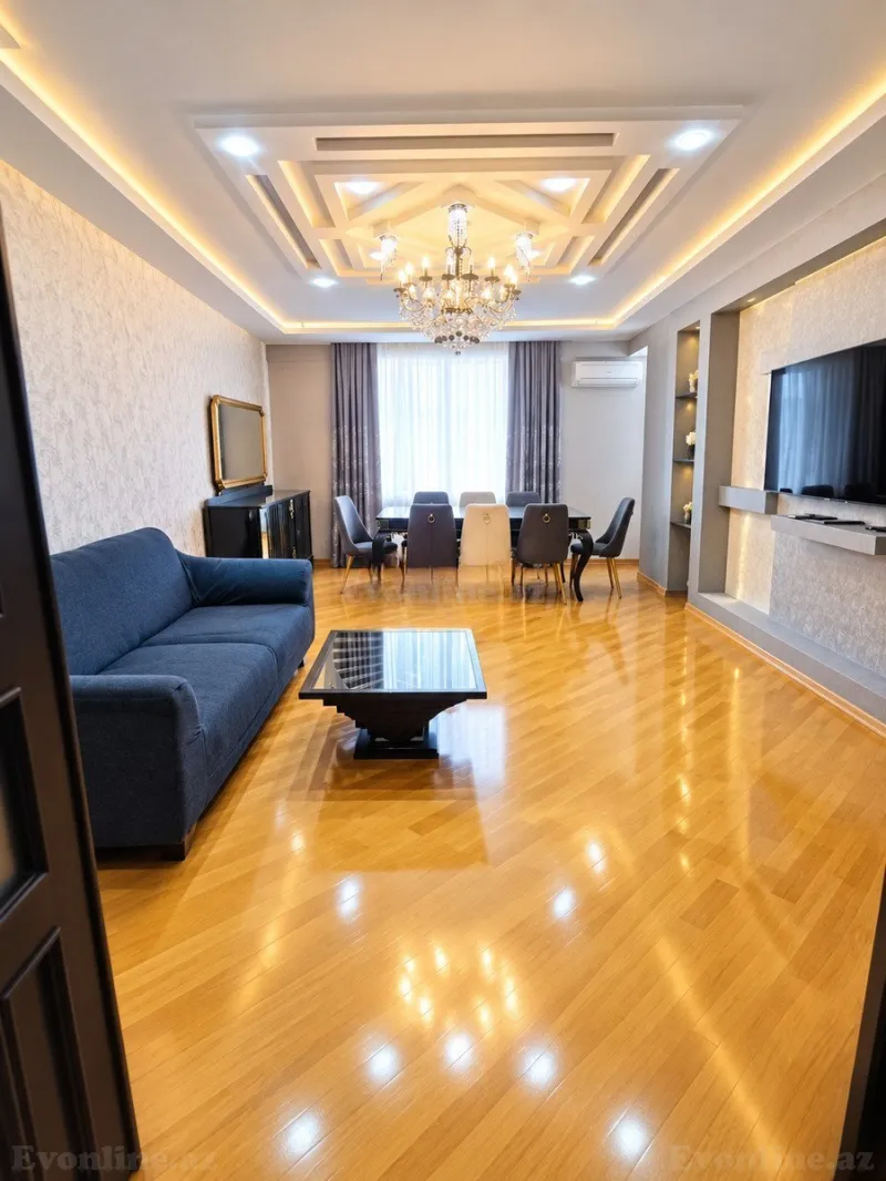 Kirayə verilir 3 otaqlı Mənzil Yeni tikili 160 m² Bakı, Nizami r., Qara Qarayev m., 8-ci kilometr — Bakı