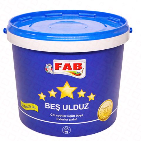 Fab beş ulduz exterıor 25 kq — Лакокрасочные материалы