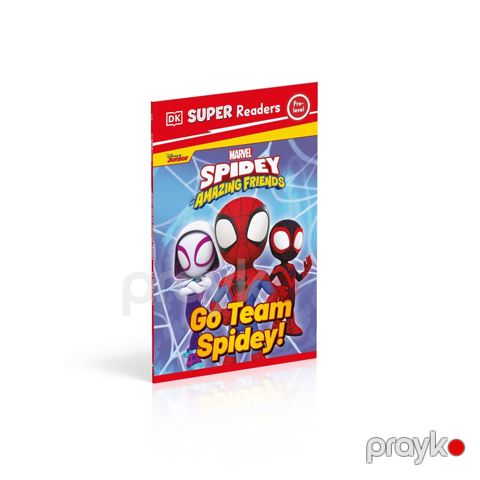 DK Super Readers Pre-Level Marvel Spidey and His Amazing Friends Go Team Spidey — Bakı