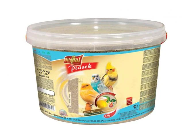 Vitapol Limon Ətirli Quş Qumu 5.4 kq — Bakı