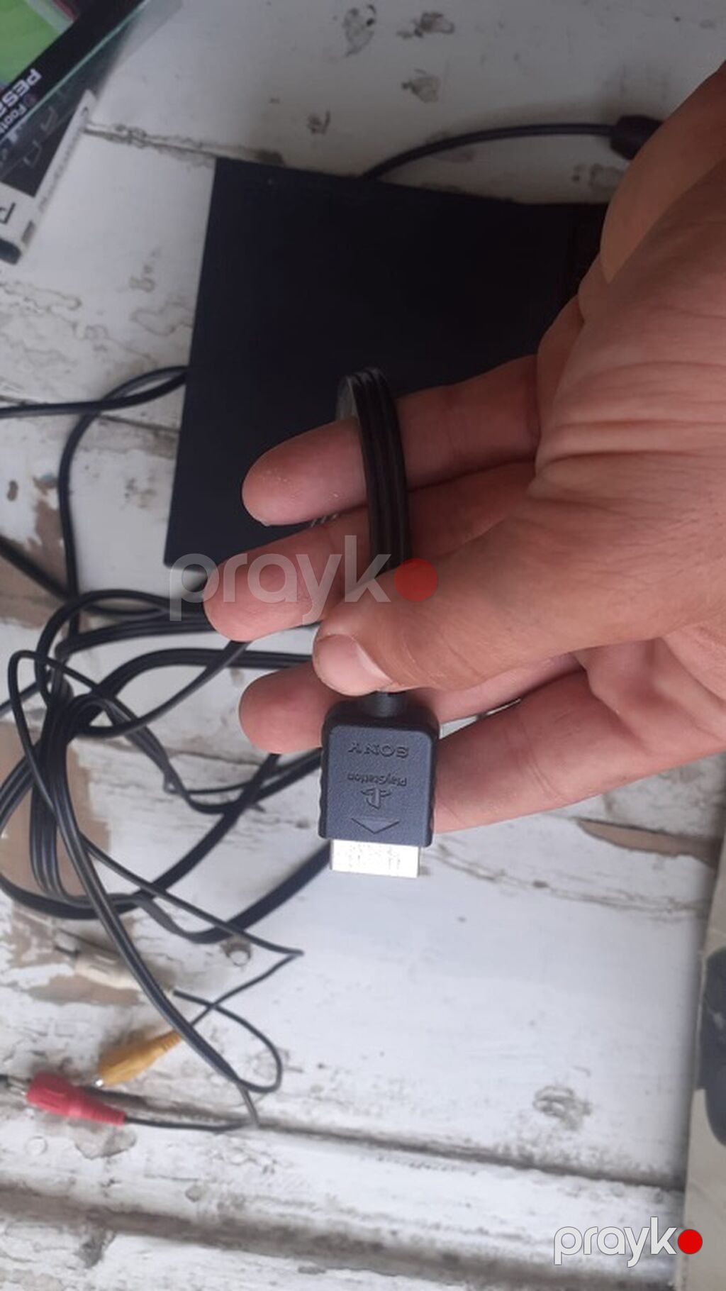 PlayStation 2 Slim oyun konsolu dəsti Komplekt: - PS2 Slim konsol - 2 — Oyun konsolları, Bakı (6)