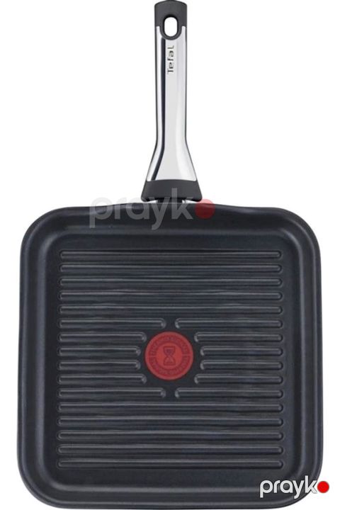 Qril tavası Tefal 1X Excellence, 26 sm, alüminium, qara — Bakı