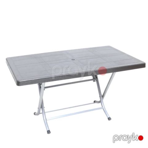 Bağ üçün qatlanan masa plastik, metal karkas — Bakı