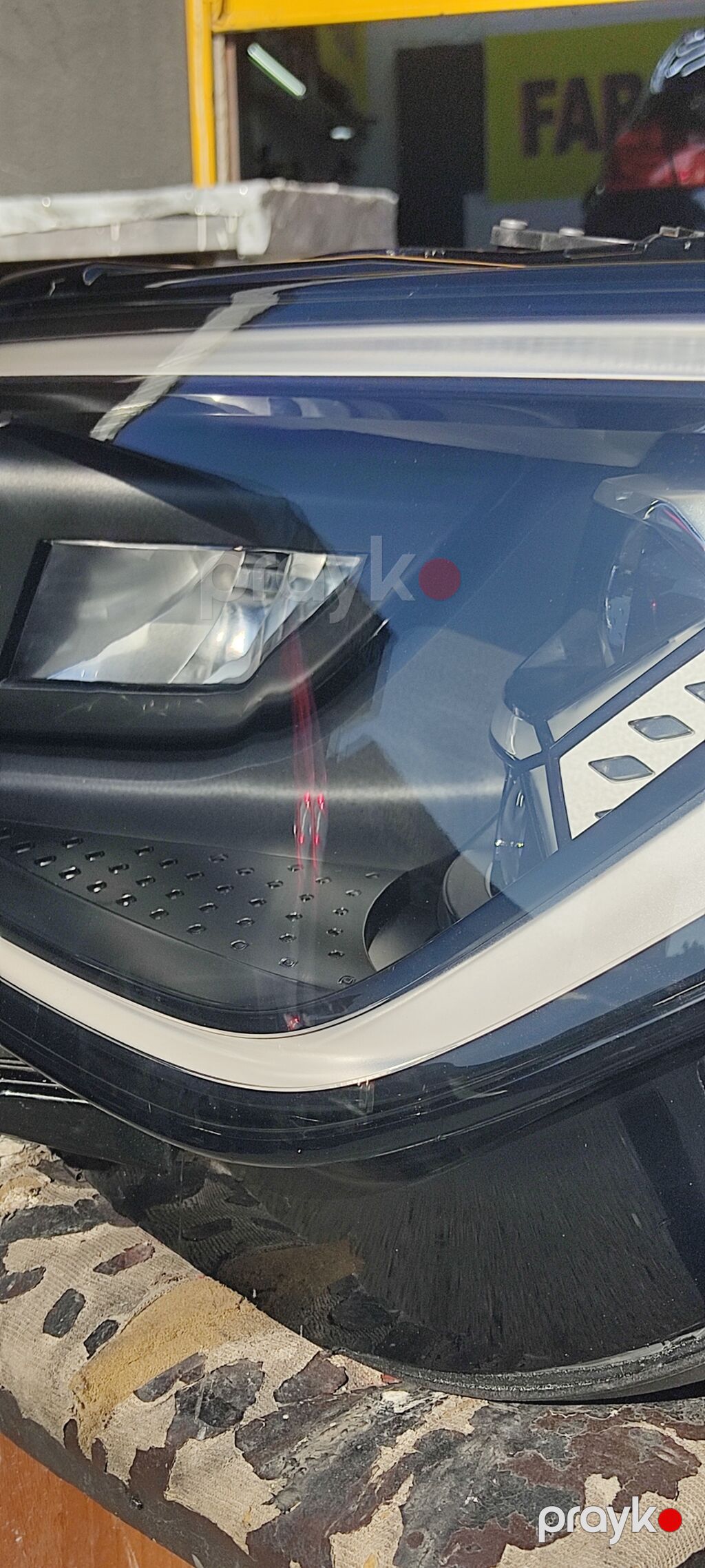 Volkswagen İD 6 “Iq.lıght” LED faralarının təmiri və detalları — Avtomobil işığı, Bakı (5)
