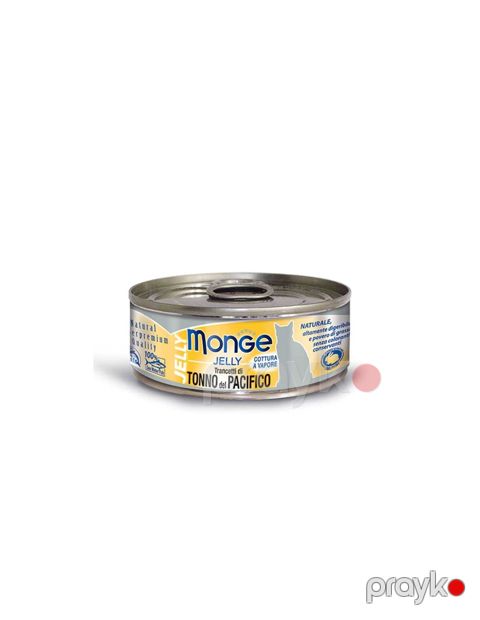 Nəm yem Monge Jelly jeledə pişiklər üçün ton balıqı ilə 80 q — Bakı