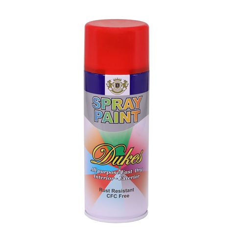 Sprey boya dukes 04 qırmızı (red) — Лакокрасочные материалы