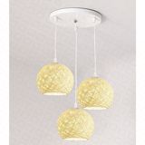 Sparkled asma çilçıraq 3LÜ metal E27 IP20 C-521-3 — Omid.az — Lighting