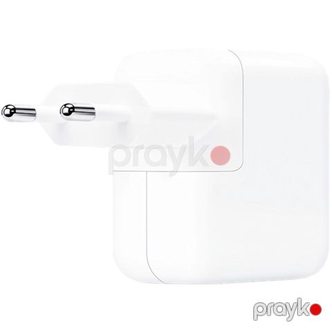 Apple 30W Usb-c Power Adapter A2164 (MY1W2ZM/A) Ağ — Bakı